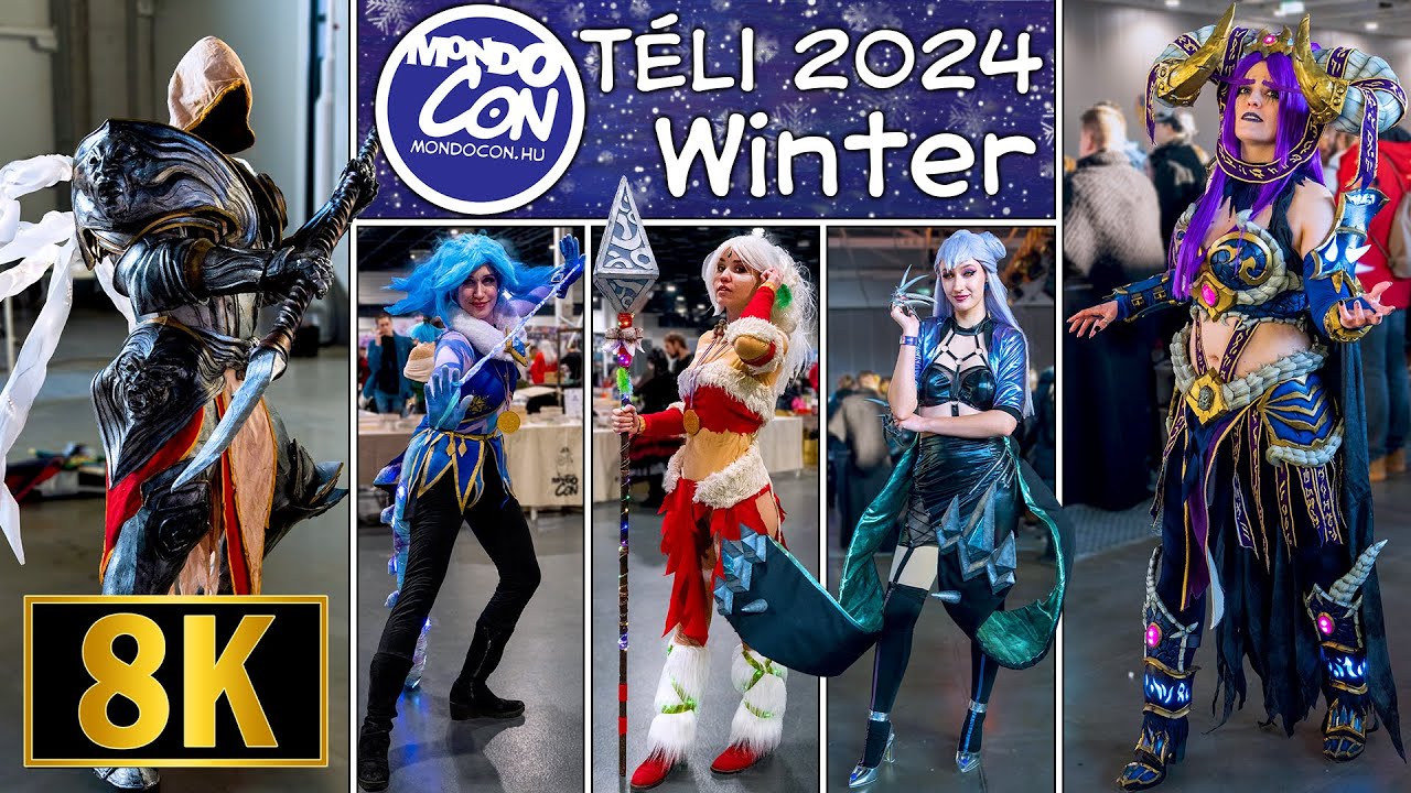 Mondocon Téli MondoCon 2024 | Cosplay Music Video | 4K 8K HDR | HungExpo ...