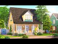 FUN TINY FAMILY HOME FOR 6 💕 | The Sims 4 Speed Build