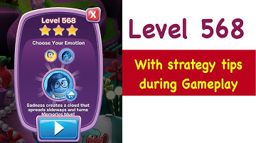 Inside Out Thought Bubbles Level 568 Tips and Strategy Gameplay Walkthrough No Boosters