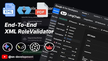 Build an End-to-End Modular PDF RAG XML Role Validator with Gemini, Pinecone DB & Lang chain |
