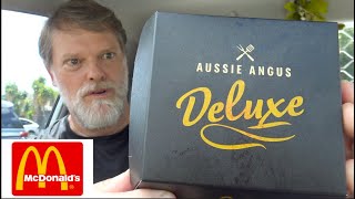 McDonalds Aussie Angus Deluxe Review