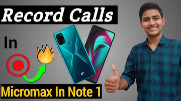 How to Record Calls in Micromax in Note 1 or in 1b | Google Dialer Phone App
