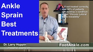 Best Treatment For Ankle Sprains What Research Tells Us Podiatrist Larry Huppin