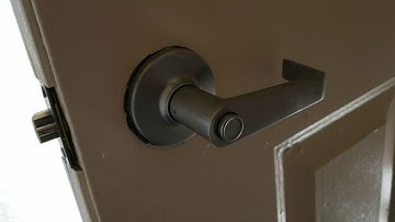 How to Replace Door Knob With No Screw?! EASY!