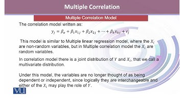 Multiple Correlation | Applied Biostatistics | BIO733_Topic183