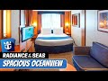 Radiance of the Seas | Spacious Oceanview Stateroom Tour &amp; Review 4K | Royal Caribbean Cruise Line