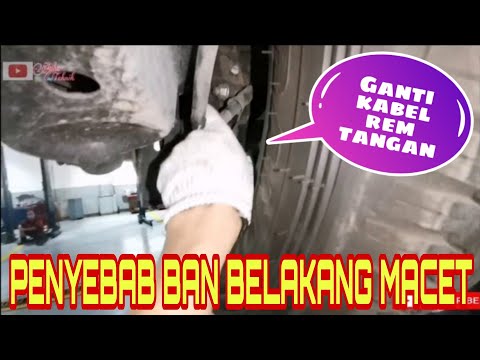 Video: Mengapa kabel brek tangan tersekat?