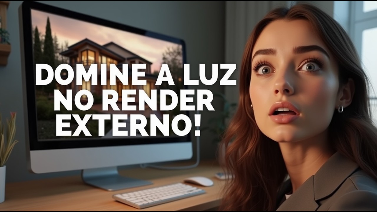 🌞#VRAY #SKP #VRAYSKP Iluminação exterior Perfeita sol no Render! Passo ...