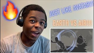 This is Just like Avatar!!! EARTH vs AIR Reaction!!!