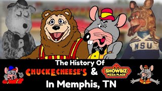 The History of Chuck E. Cheese and Showbiz Pizza in Memphis, TN