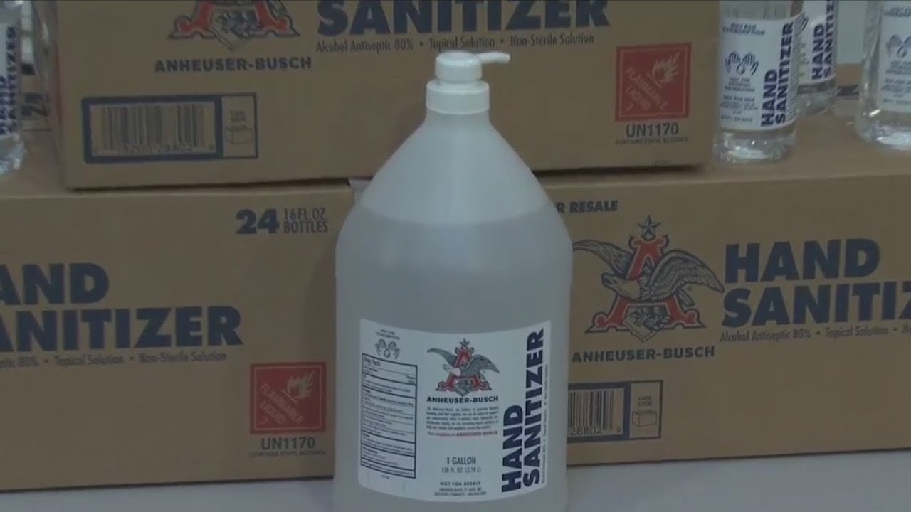 Brewery, distributing company donate sanitizer to Ohio polls ahead of election