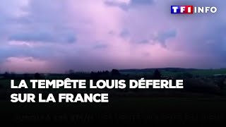 La tempête Louis déferle sur la France