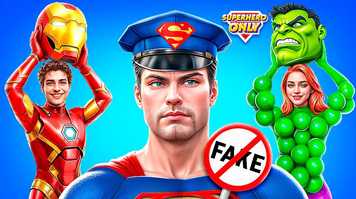 Fake vs Real Superhero in the Movies! How to sneak past SUPERMAN? thumbnail