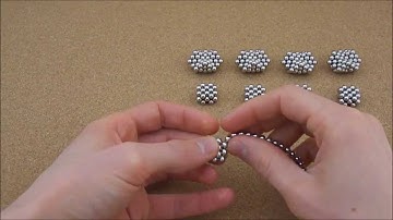 TUTORIAL Layered Triangle Variation Diagonal Edge Dodecahedron (Zen Magnets)
