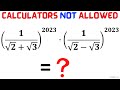 Calculators NOT Allowed | Learn these Tips and Tricks to manipulate this problem