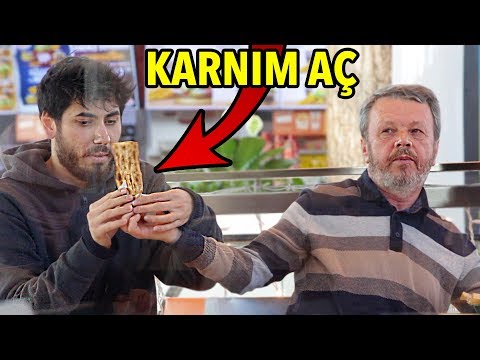 KARNI AÇ BİRİNE YARDIM EDER MİSİNİZ? SOSYAL DENEY