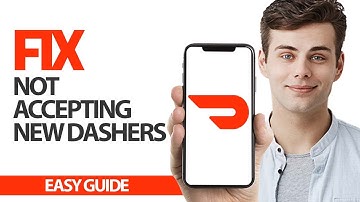 How To Fix DoorDash App Not Accepting New Dashers | Final Solution