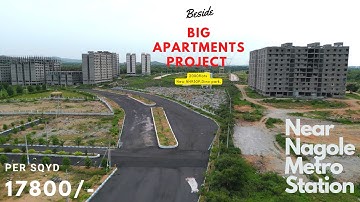 open plot for sale in near nagole metro station hmda rera project
