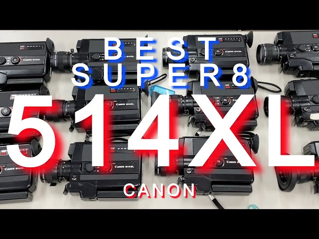 Super8】CANON 514XL ハンディで有能、良いカメラ① - YouTube