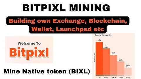 BITPIXL EXCHANGE 💱 MINING ⛏️ JOIN NOW TO RECEIVE $BIXL FOR FREE NOW 🤳