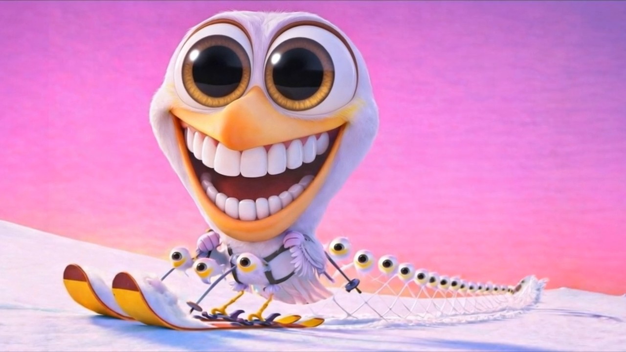 Мультфильм «Angry Birds 2», но он испорчен искусственным интеллектом.