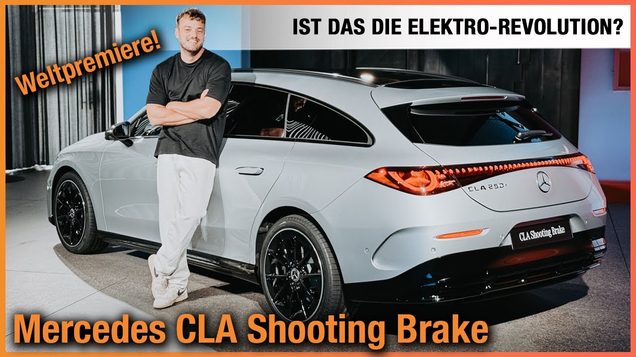Mercedes CLA Shooting Brake (2026) Alles zur NEUEN Elektro-Revolution ...