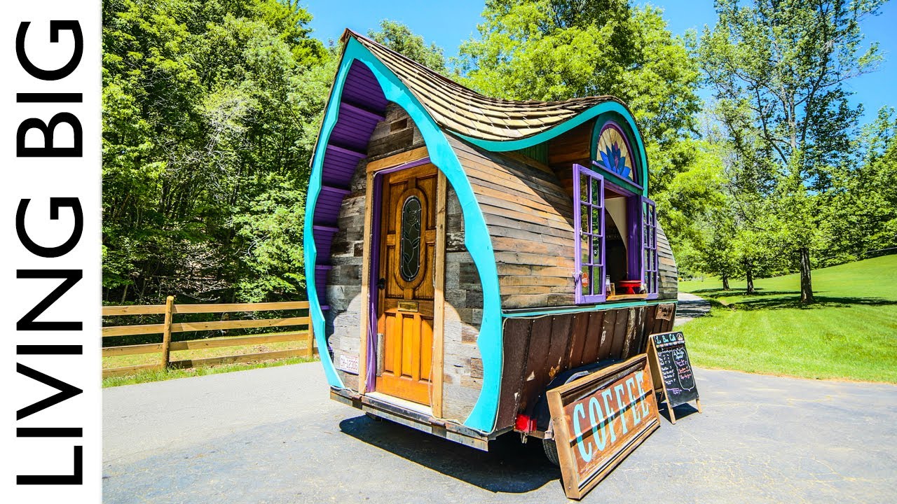 Incredible Tiny  House  Cafe Is A True Work Of Art  YouTube