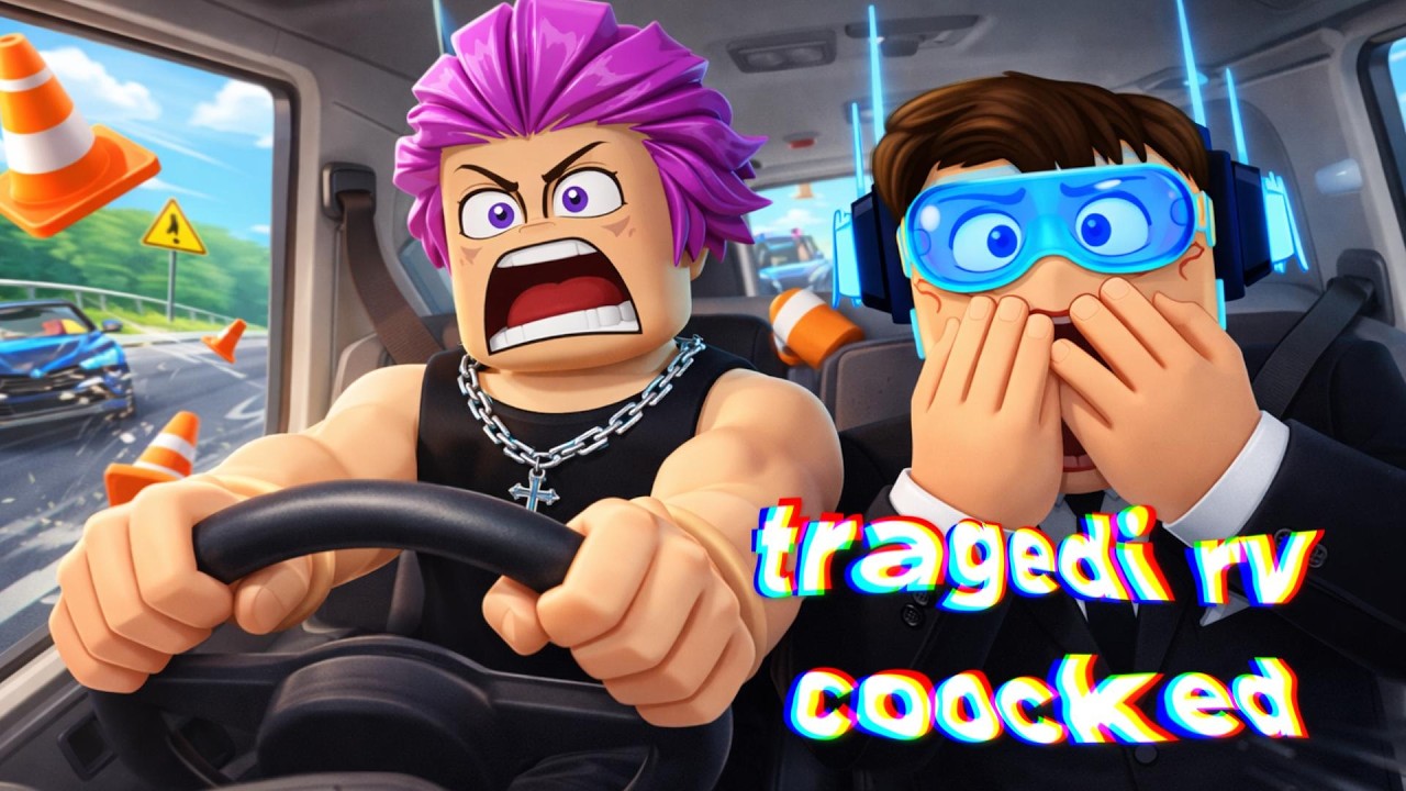 NGAKAK! BABO TAYIP PANIK RV PENYOK ~ RV Cooked Roblox Gameplay Indonesia