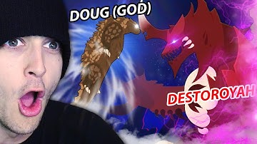 the only kaiju that can KILL GODZILLA.. DOUG!