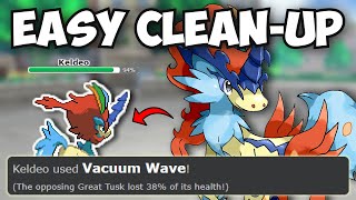 EASY CLEAN UP WITH VACUUM WAVE KELDEO | Pokémon Showdown OU by Krizzler 386 views 3 months ago 10 minutes, 7 seconds
