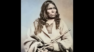 Thumbnail of Kish Ka Na Cut ~ Ojibwe Tribe 1869 ~ Native American Warrior