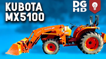 Kolik váží traktor Kubota MX5100?