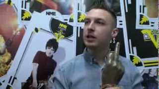 Arctic Monkeys' Drummer Matt Helders On Winning Best Music Video - NME Awards 2013 Backstage
