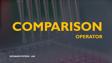 SQL Statements - Comparison Operators in MySQL by Shahzad Ali