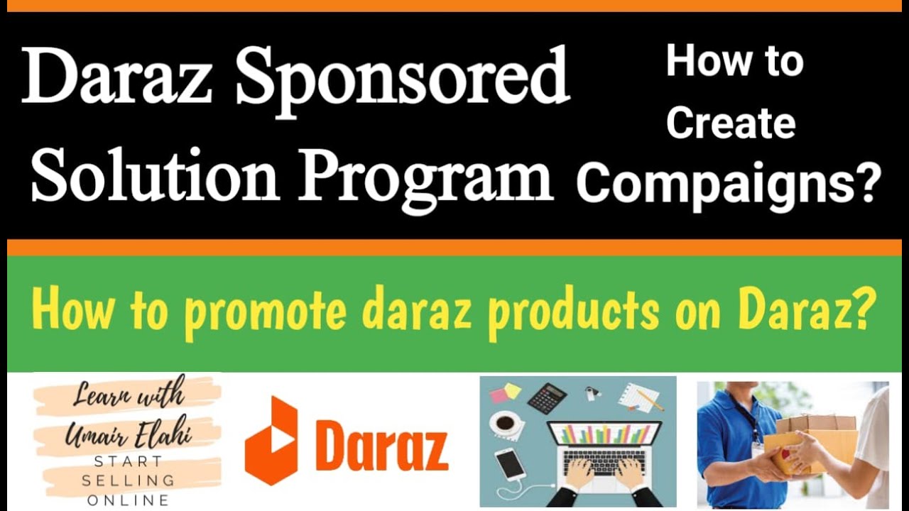 Daraz Sample How to promote daraz products on daraz? Daraz Sponsored Solution ...
