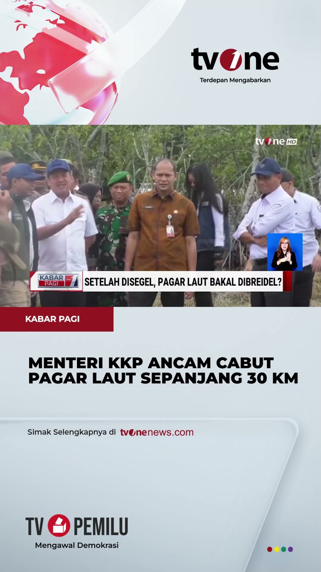 Pagar Laut Misterius, Nelayan Susah Cari Ikan Buat Beban Ekonomi Sengsara | tvOne