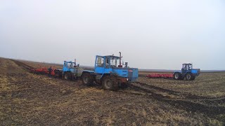 Культивация на ХТЗ-17221, первый обед. Застрявший трактор Т-150К-09. ( 25-День 3-Сезона) Культивация на ХТЗ-17221, первый обед. Застрявший трактор Т-150К-09. ( 25-День 3-Сезона)