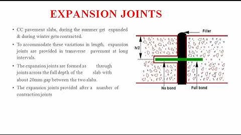 Unit 5.Topic: 7 Joints in Rigid Pavements