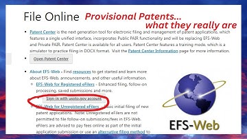 PROVISIONAL PATENT APPLICATIONS     What they really are....    why you shouldn