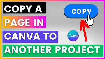 How To Copy A Page In Canva To Another Project? [in 2025]