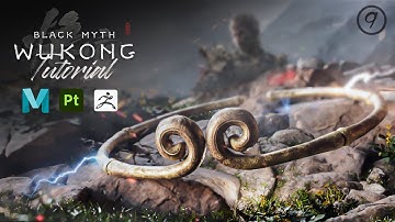 Black Myth: Wukong – Headband Scene 3D Tutorial Part 9 #3d #tutorial #vfx #youtube  @BlackMythGame