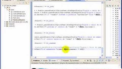 Aula 1611 java - Método aleatório random Math