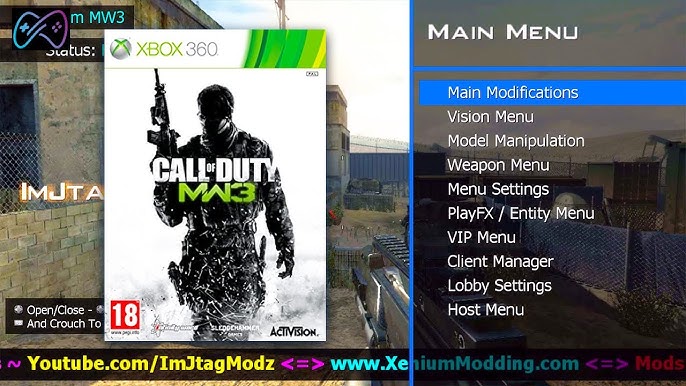 How to Get a Mod Menu for MW3 (PS3/Xbox/PC) No Jailbreak/Jtag! - YouTube