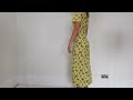 Sandro yellow floral tea dress s rrp 75