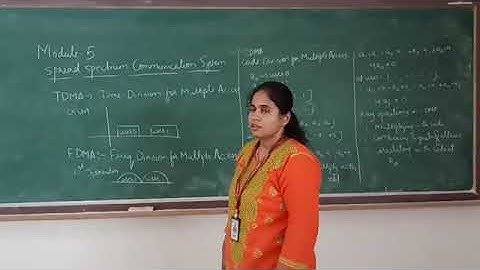 DC Module 5 Spread spectrum Communication Introduction