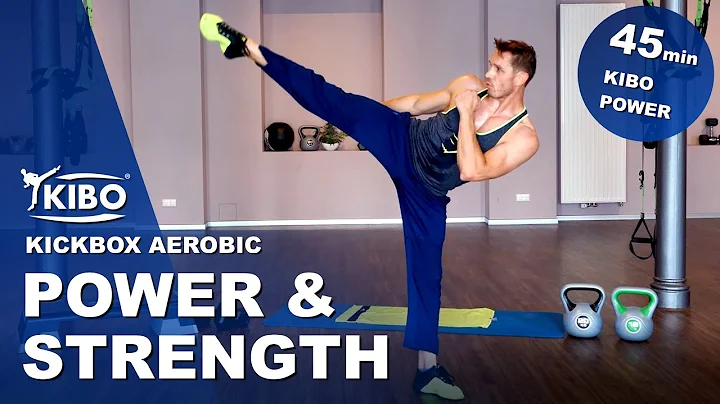 KIBO Kickbox Aerobic Strength & Power HIIT Workout 45min by Dr. Daniel Grtner (English)