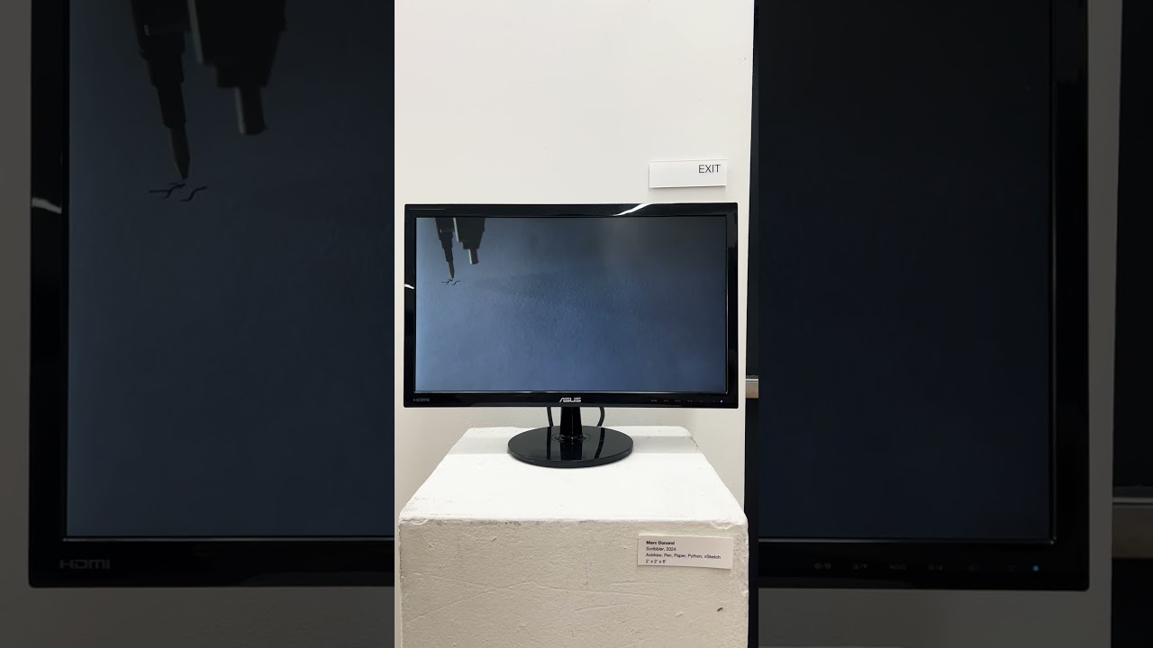 Scribbler running at The Frame Gallery