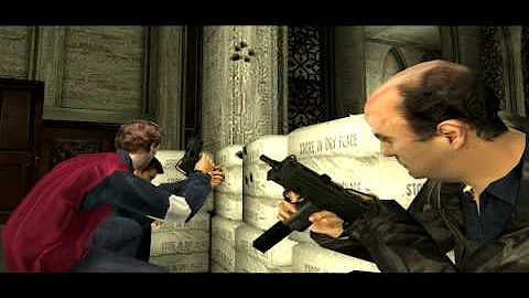 Max Payne 2 funny scene "You're not even trying !!...