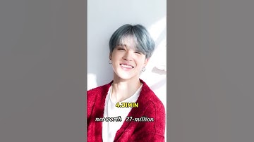 Top 7 bts members net worth in 2023