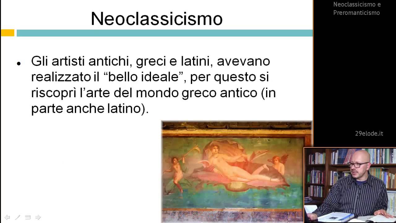 Neoclassicismo - Videolezioni di Letteratura dell'Ottocento - 29elode